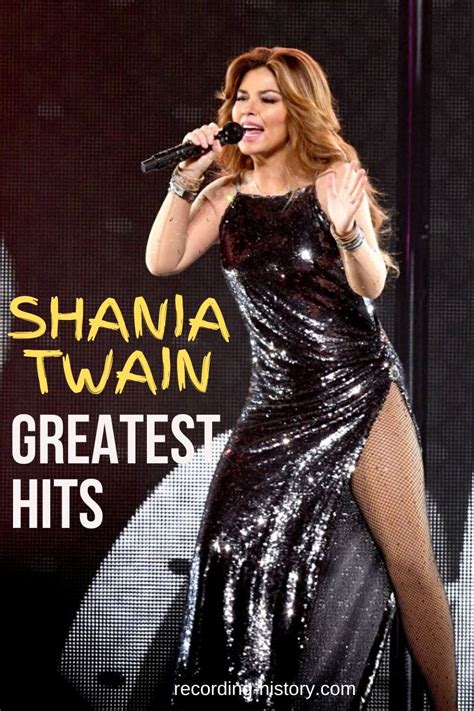 shania twain singer top songs